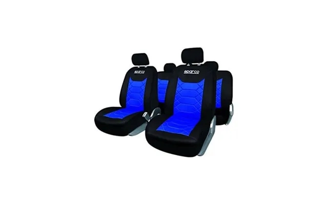 Set with seat covers sparco bk universal 11 pcs product image