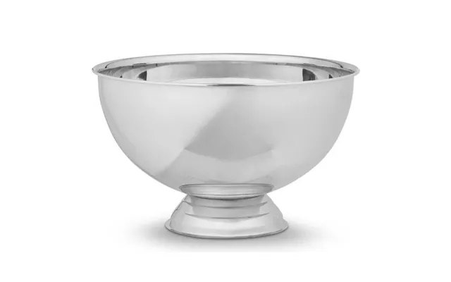 Bastian champagne bowl - glossy steel product image