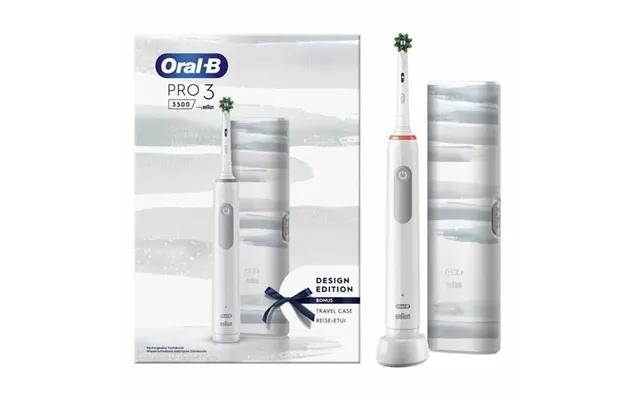 Oral b pro3 3500 p electric toothbrush - design edition product image