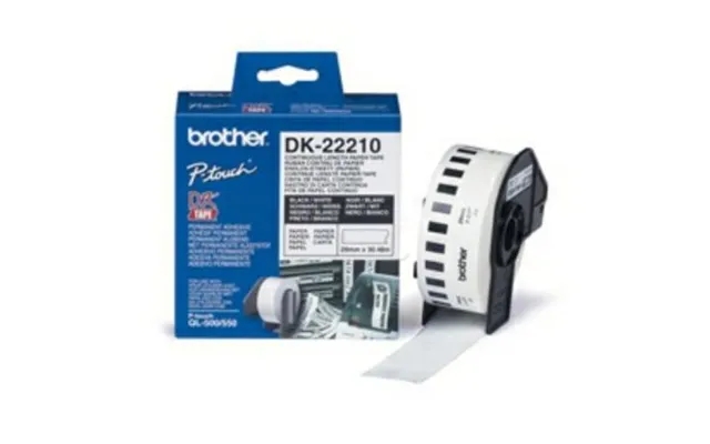 Brother papirtape - 29 mm x 30,48 meter product image