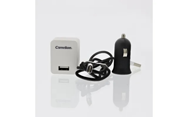 Camelion Camelion Usb-oplader Lightning Apple Og Micro-usb 230v 12v 4260216456411 Modsvarer N A product image