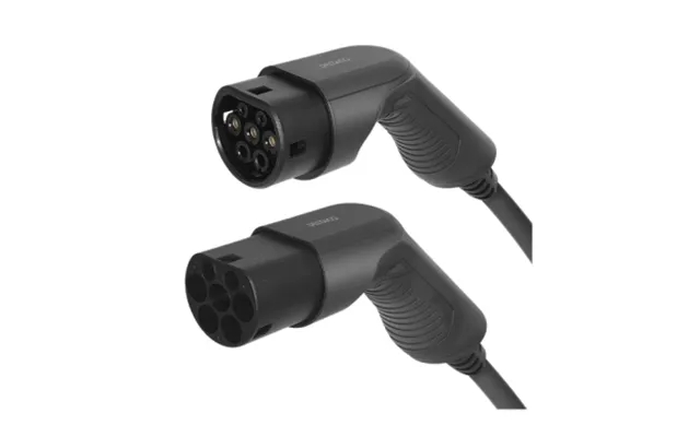 Deltaco deltaco charger cord type 2 - type 2, 3 phase, 16a, 3 meter ev-3213 equals n a product image