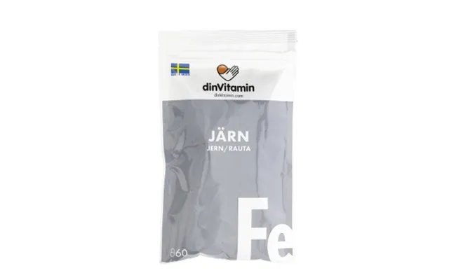 Dinvitamin Jern 60-pack 60-pjarn Modsvarer N A product image
