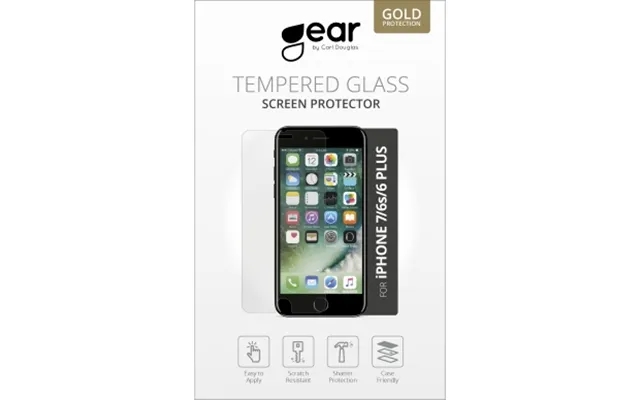 Gear gear tempered glass iphone 6 7 8 plus 661017 equals n a product image