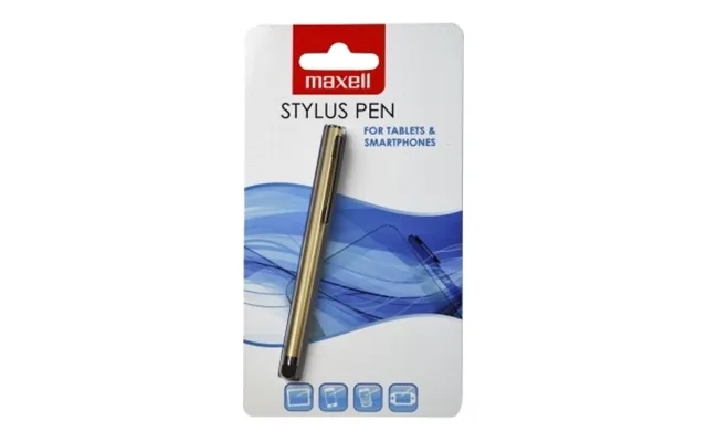 Maxell stylus to touch screens - gold 300327 equals n a product image