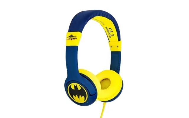 Otl Technologies Batman Hovedtelefon Junior On-ear Blå Batlogo 5055371623018 Modsvarer N A product image