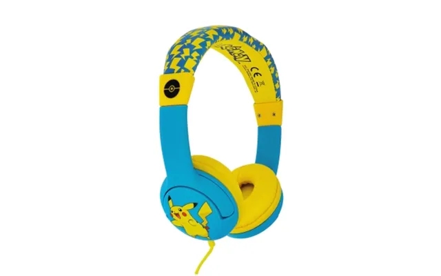 Pokemon headphones jonior on-ear pikachu 573552 equals n a product image