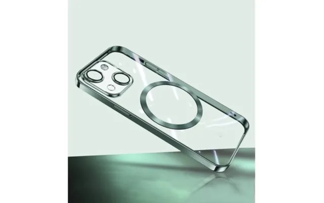 Turtos Mobilcover Magsafe Transparent Iphone 15 Plus - Green Ac17288 Modsvarer N A product image