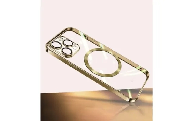 Turtos Mobilcover Magsafe Transparent Iphone 15 Pro - Gold Ac17296 Modsvarer N A product image