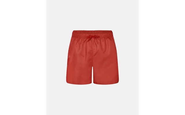 Swimming trunks recycled polyester red product image