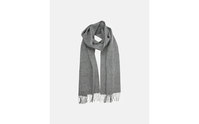 Scarf 100% wool gray product image