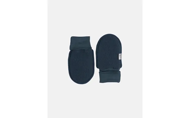 Mitts 100% wool blue product image