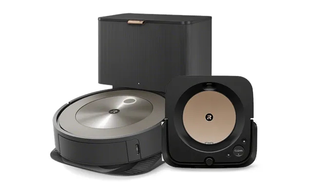 Roomba j9 robot vacuum cleaner & braava jet m6 black bundle product image