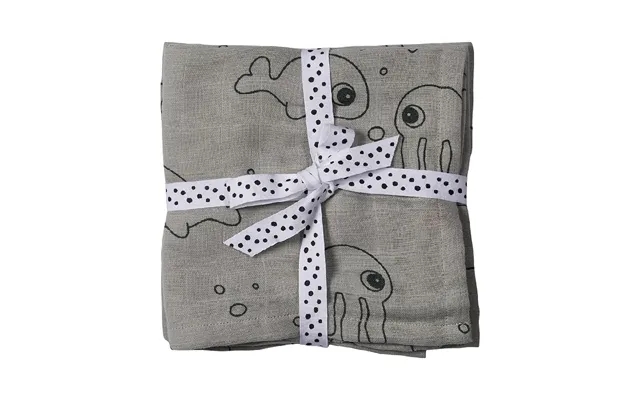 Donated city deer cloth diaper 2 paragraph. Sea friends gray product image