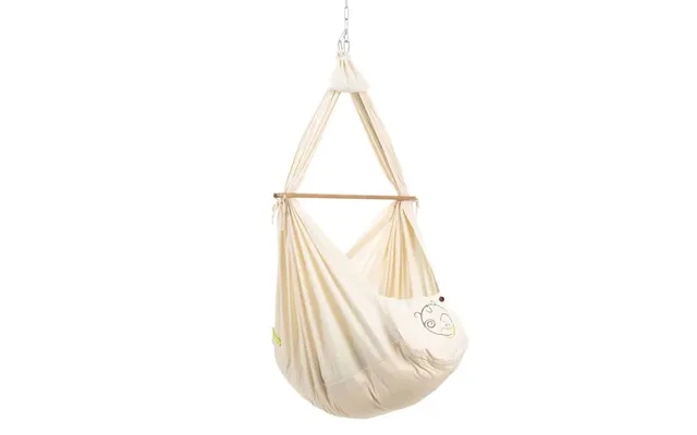 Nonomo sling cradle with mikrofibermadras - nature including. Ceiling hook product image