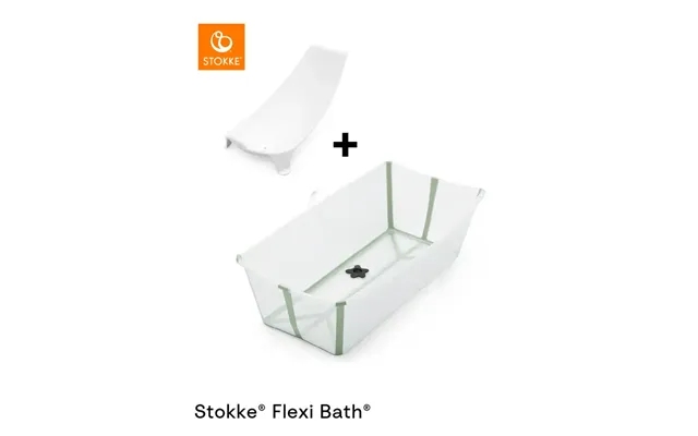 Stokkeâ flexi bathâ x-large bundle - transp. Green product image