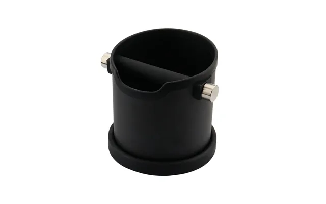 Sopresta large & powerful black knock box in stål - 1800 ml product image