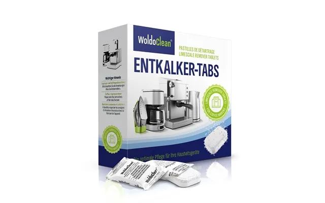 Woldoclean Afkalknings Tabs Til Kaffemaskiner - 40 Stk. product image