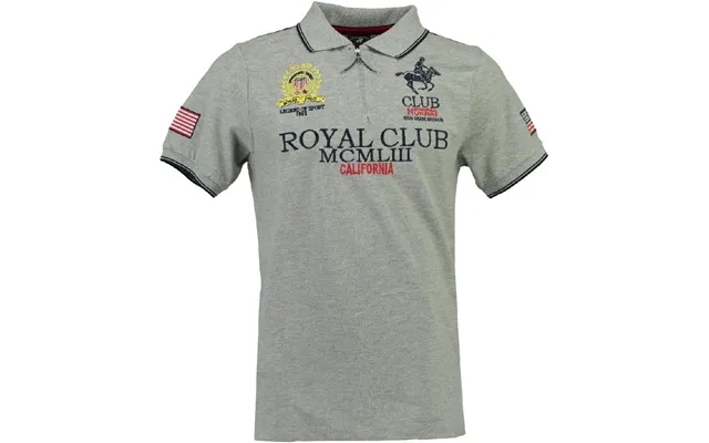 Geographical Norway Polo Herre Keratine - Grey product image