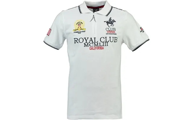 Geographical Norway Polo Herre Keratine - White product image