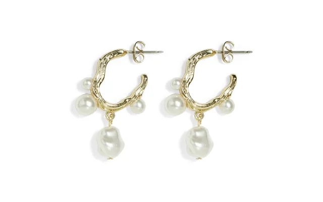 Pieces lady earrings fpanne - gold color mop product image