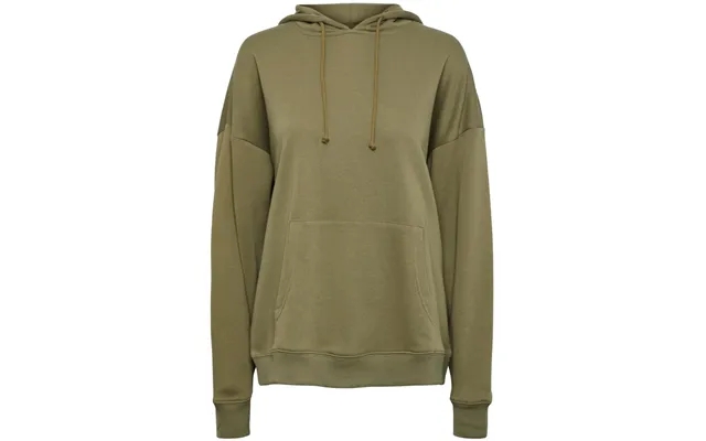 Pieces Dame Oversized Hoodie Pcchilli - Deep Lichen Green product image