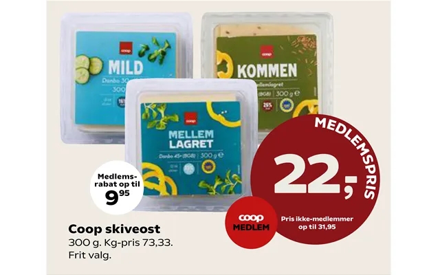Coop skiveost product image
