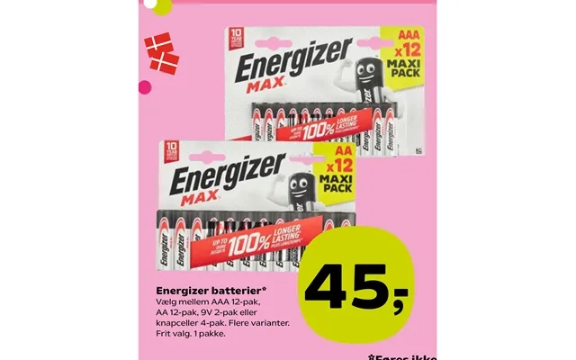 Energizer batteries product image