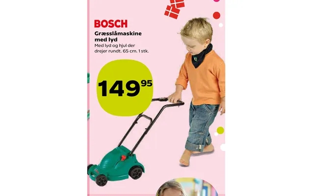 Lawnmower with sound product image