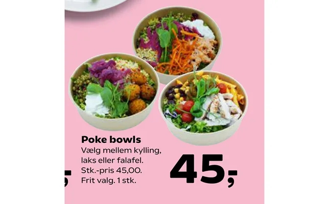 Poke bowls product image
