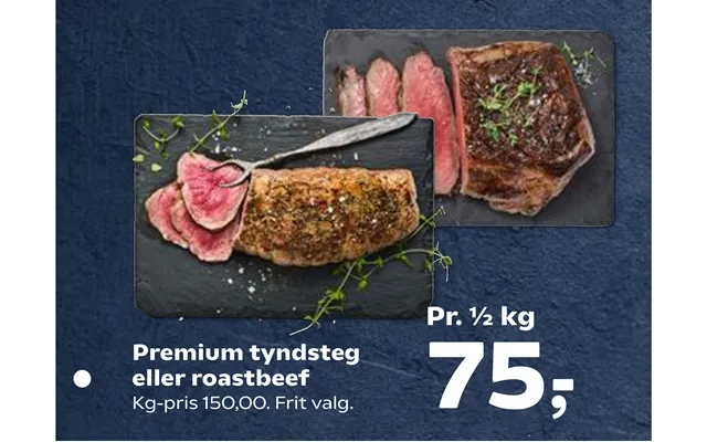 Premium fillet or roast beef product image