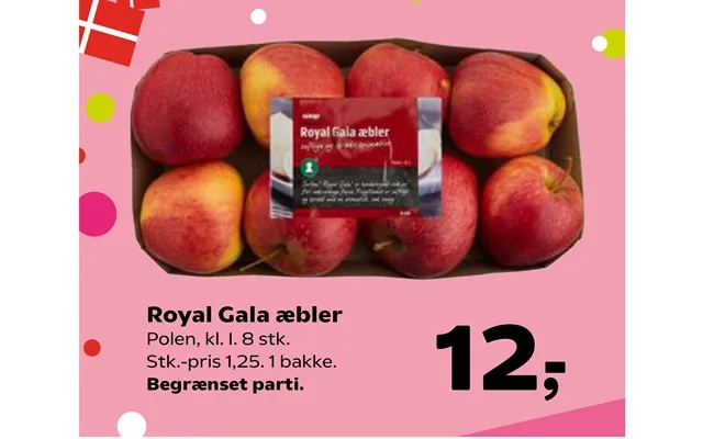 Royal gala apples product image