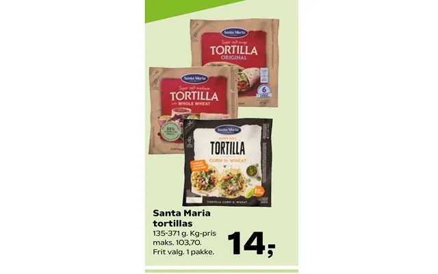 Santa maria tortillas product image