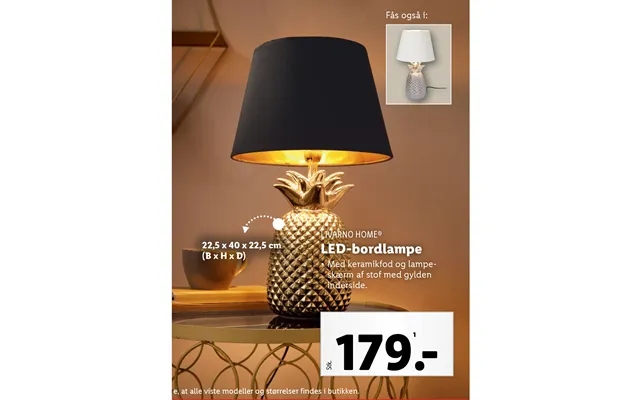 Led table lamp product image