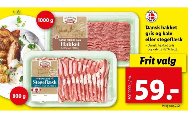 Danish chopped pig past, the laws calf or pork loin product image