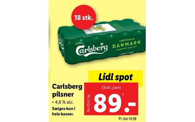 Carlsberg Pilsner product image