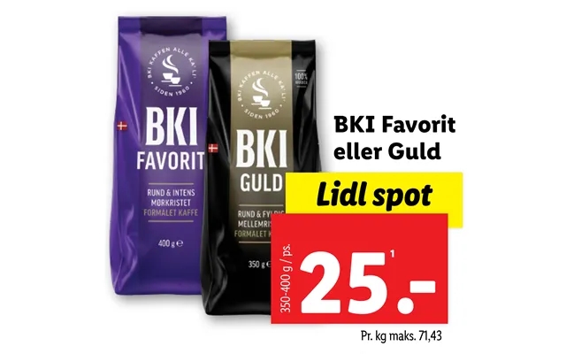 Bki favorite or gold product image