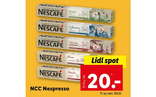 Ncc Nespresso product image