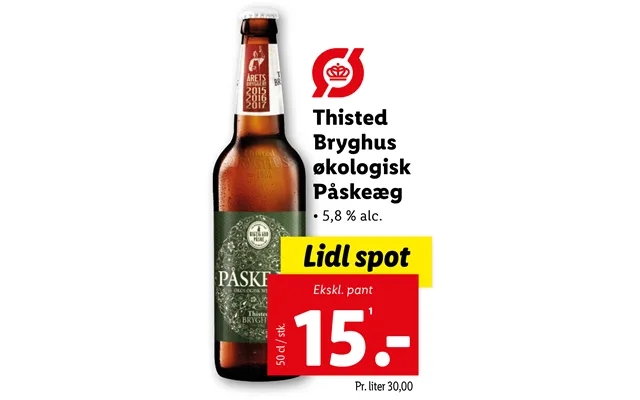 Thisted Bryghus Økologisk Påskeæg product image