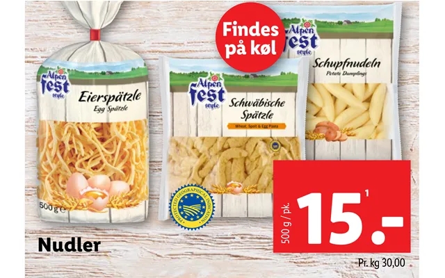 Findes På Køl Nudler product image