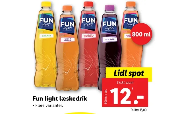 Fun light soft drink product image