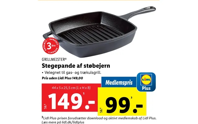 Frying pan of cast iron product image