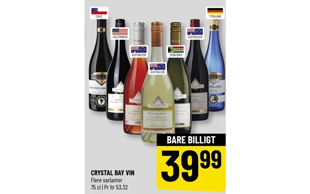 Crystal bay wine product image