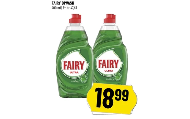 Fairy dishwashers product image