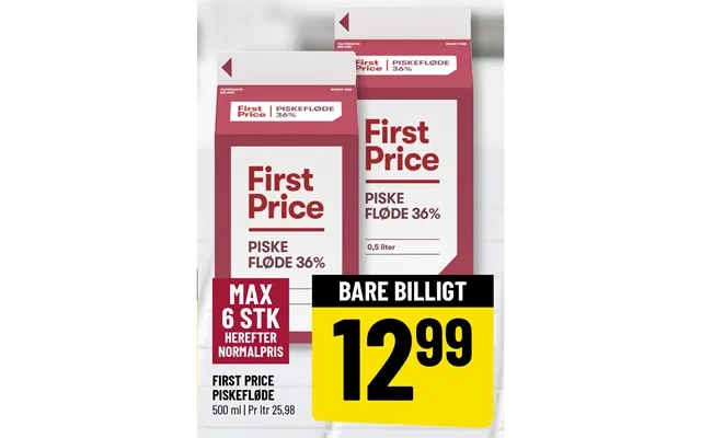 First Price Piskefløde product image