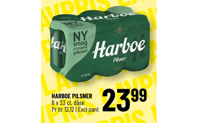 Harboe lager product image