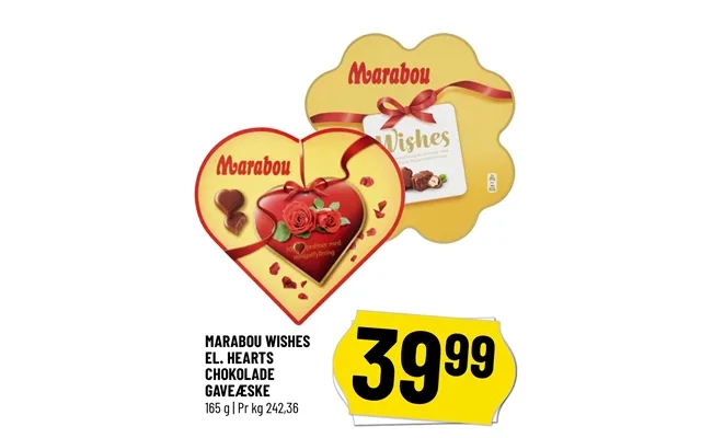 Marabou Wishes Chokolade Gaveæske product image