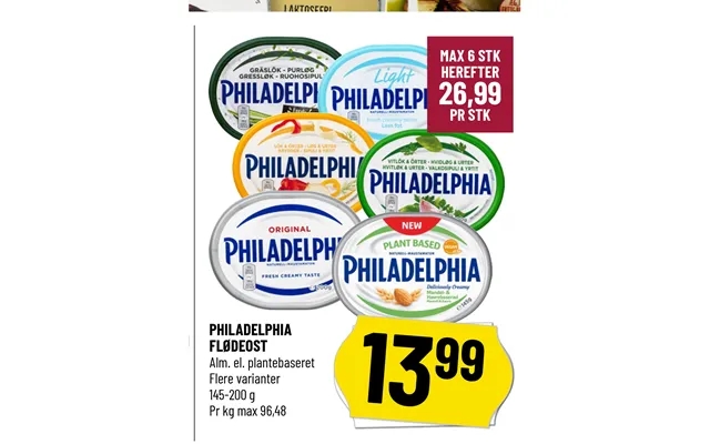 Philadelphia cream cheese product image