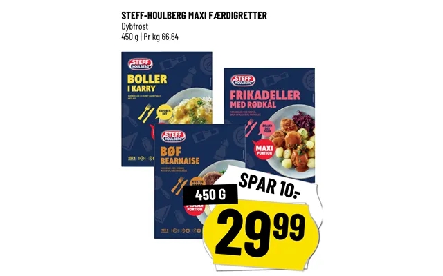 Steff- houlberg maxi ready meals product image