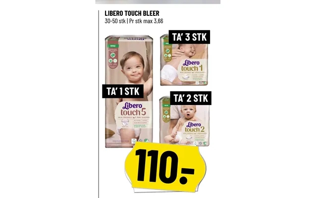 Libero touch diapers product image